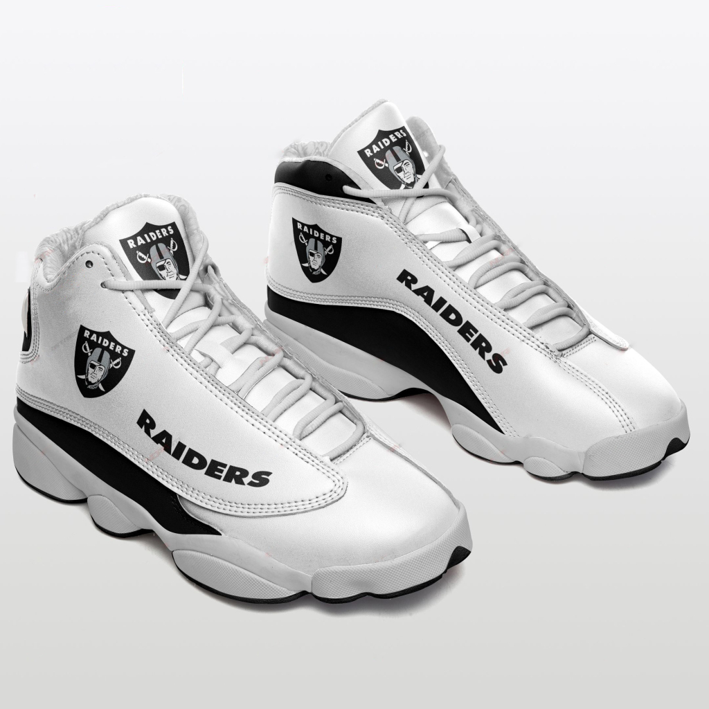 Men's Las Vegas Raiders Limited Edition JD13 Sneakers 003